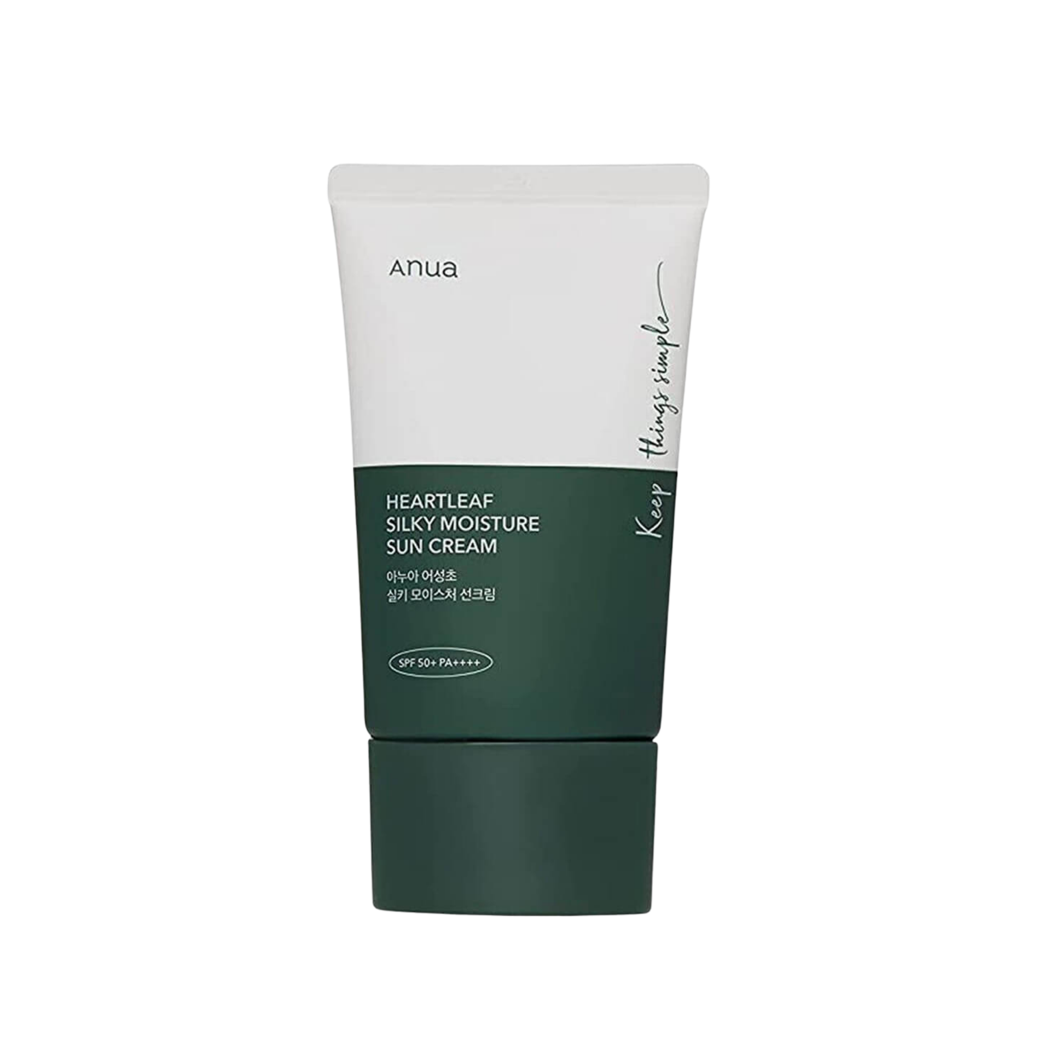 ANUA Heartleaf Silky Moisture SPF50 Sun Cream 50ml