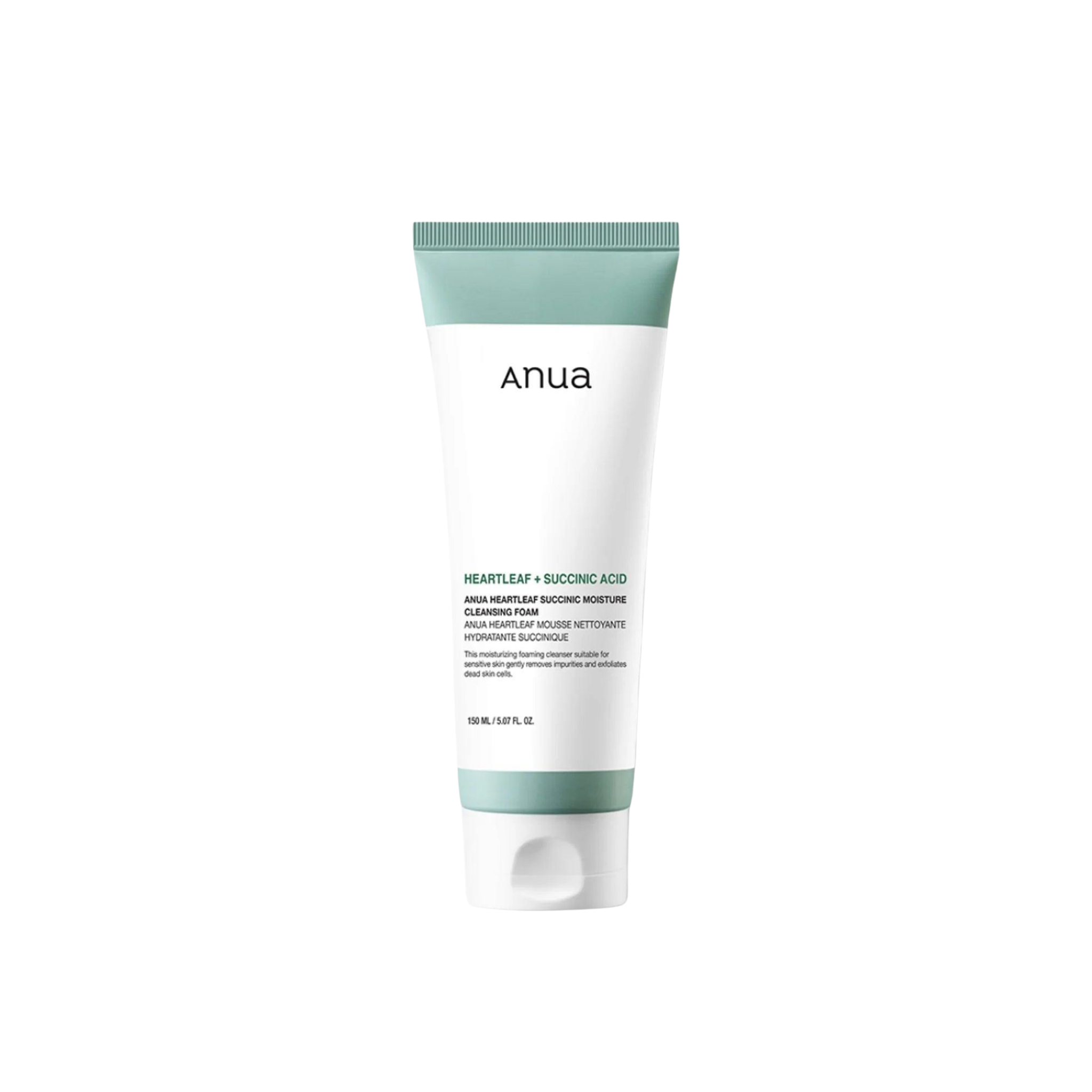 ANUA Heartleaf Succinic Moisture Cleansing Foam 150ml